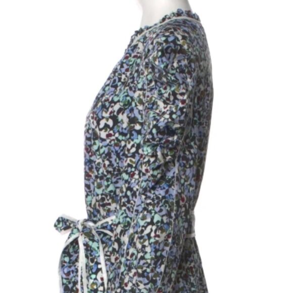 NWOT Marie Oliver Vienna Cotton Seastone Mini Dress 1 $374 - Picture 4 of 9